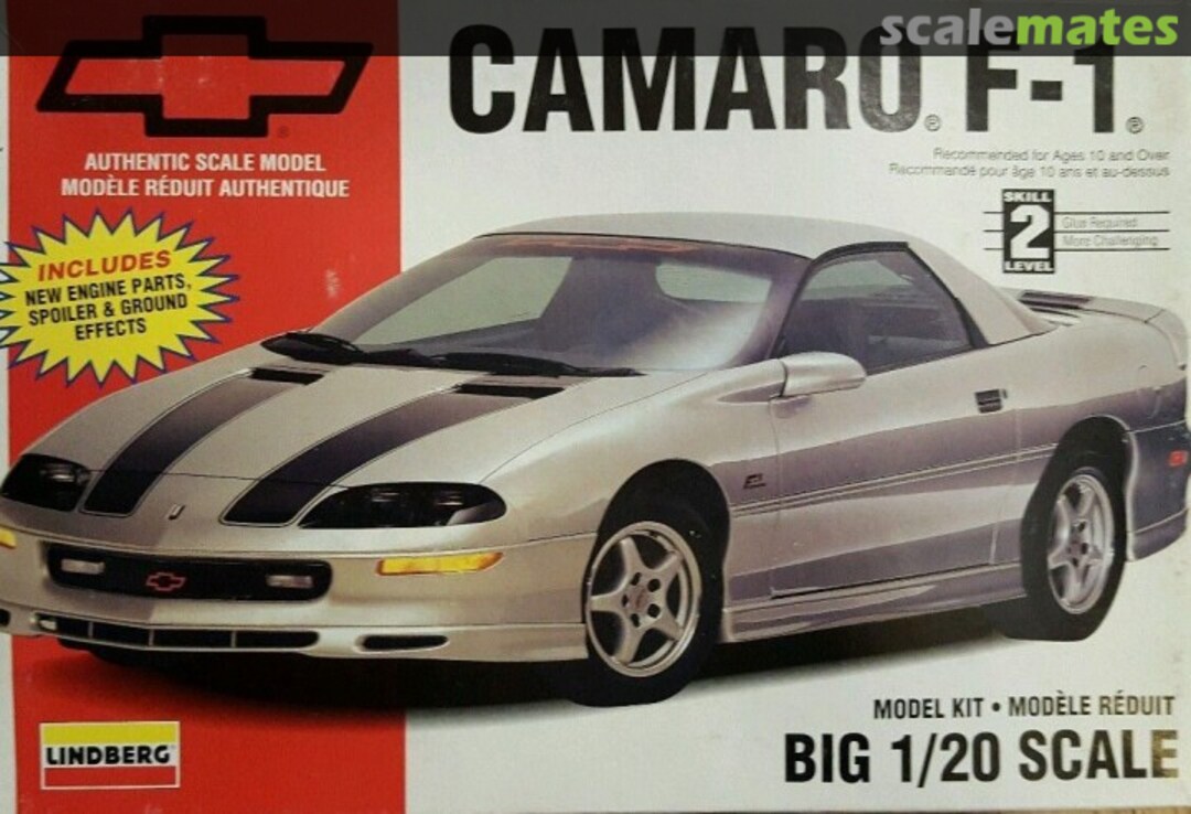 Boxart Camaro F1 72597 Lindberg Boxart Camaro F1 72597 Lindberg