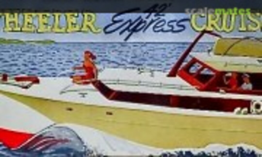 1:24 Wheeler 42' Express Cruiser (ITC 3711) 3711