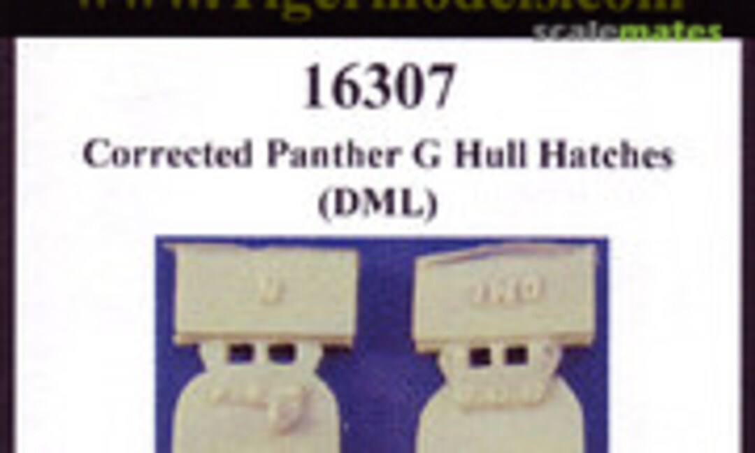 1:35 Corrected Panther G Hull Hatches (Tiger Models 16307) 16307