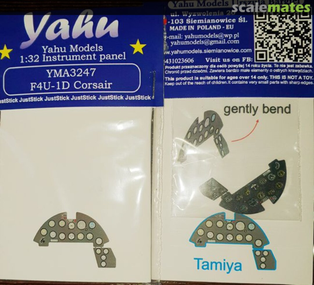 Boxart F4U-1D Corsair YMA3247 Yahu Models Boxart F4U-1D Corsair YMA3247 Yahu Models