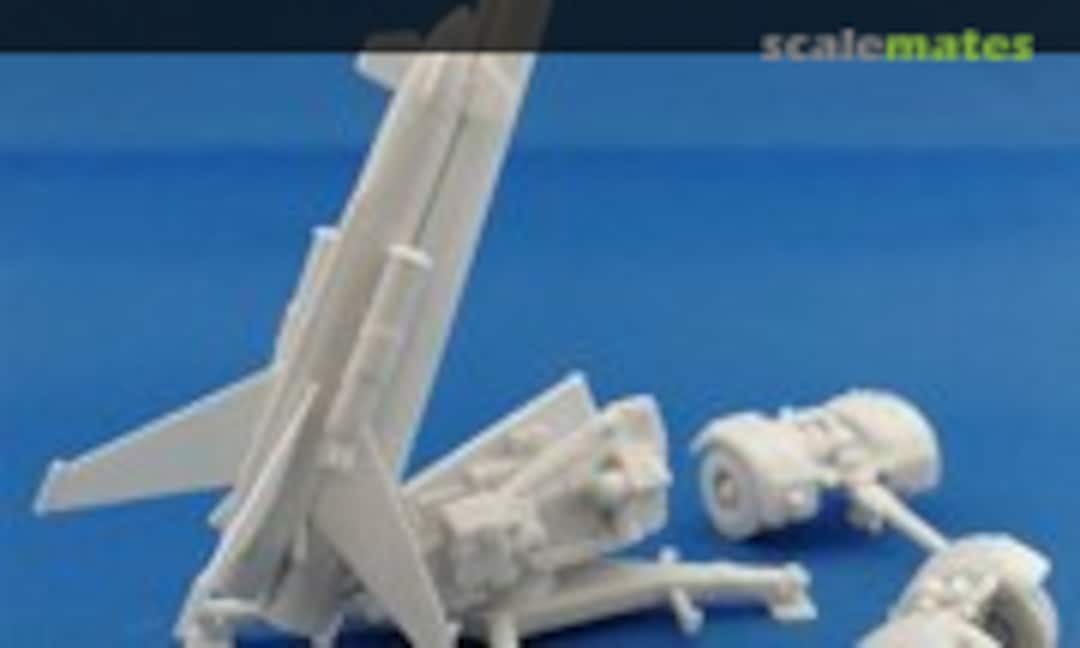 1:72 R3 Rheintochter Solid Fuel on Flak 41 Carriage (Cromwell Models 72195) 72195