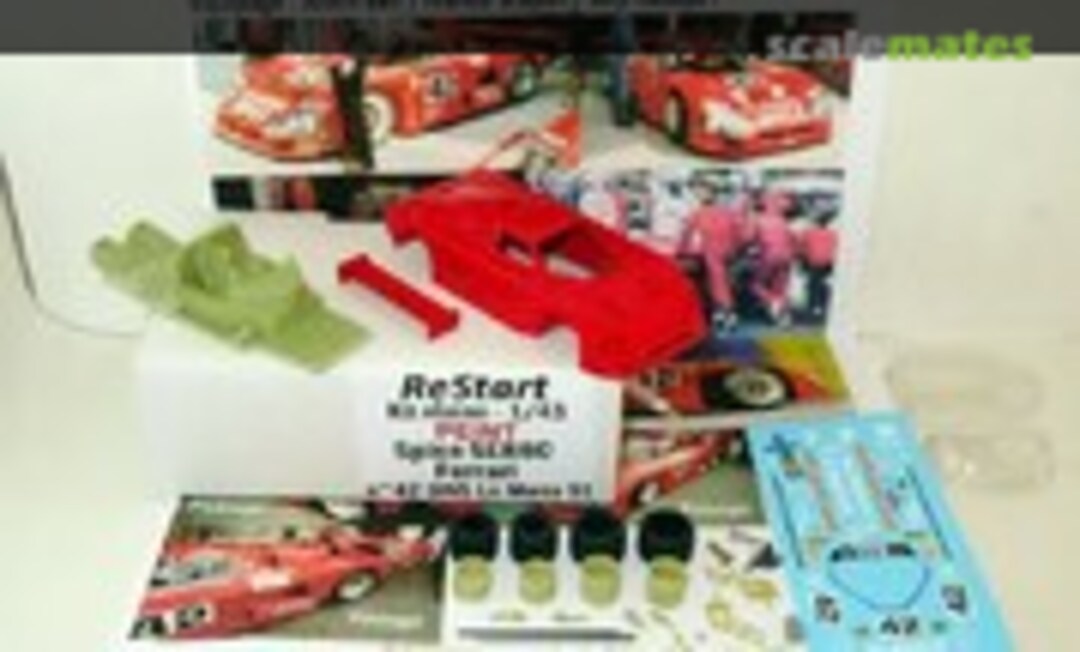 1:43 Spice-Ferrari SE88P #002 "CLASSIC EFFE.C" (ReStart )