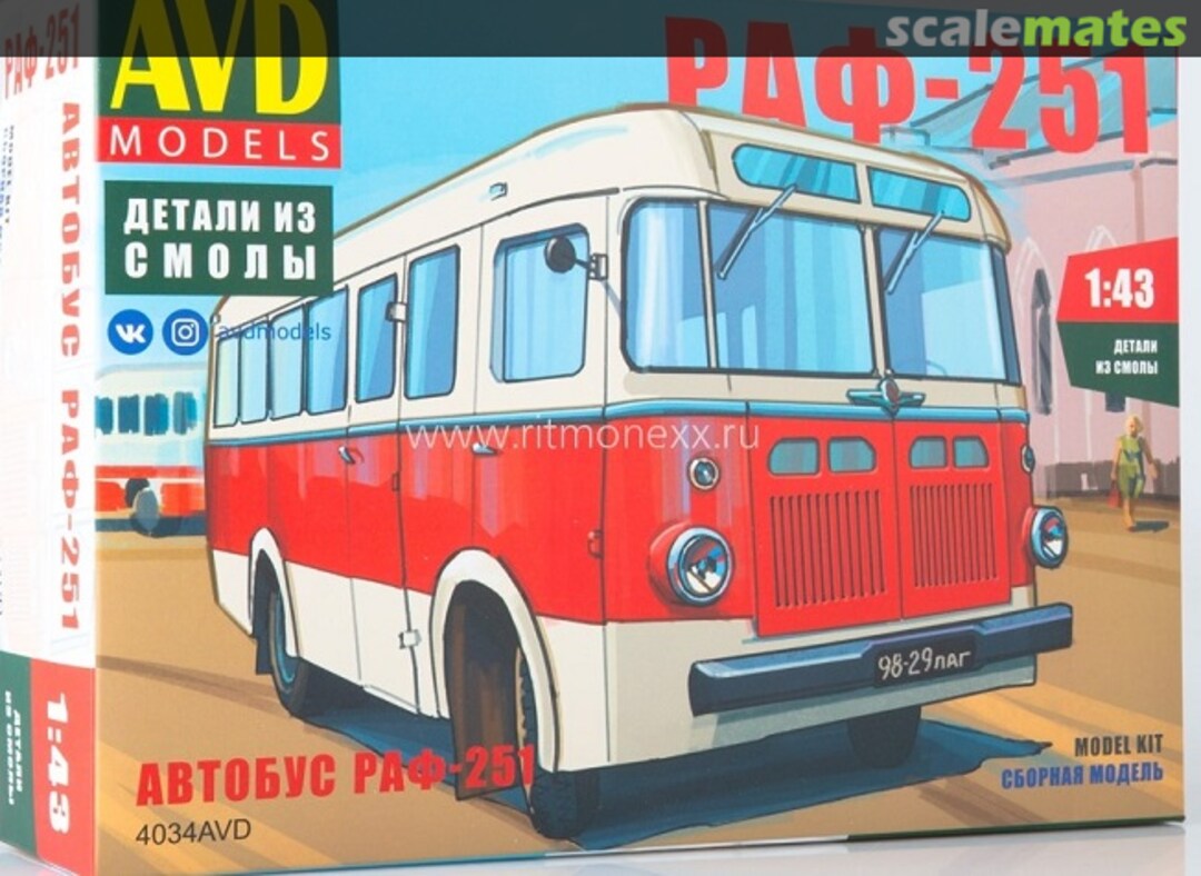 Boxart RAF-251 4034 AVD Models Boxart RAF-251 4034 AVD Models