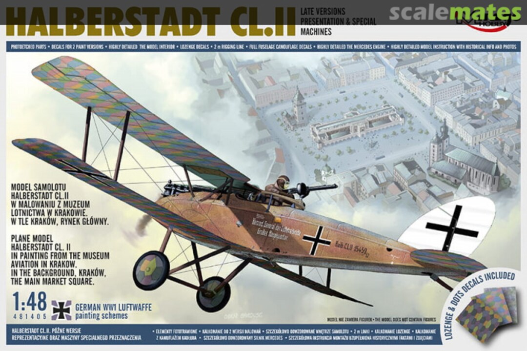 Boxart Halberstadt CL.II 481405 Mirage Hobby