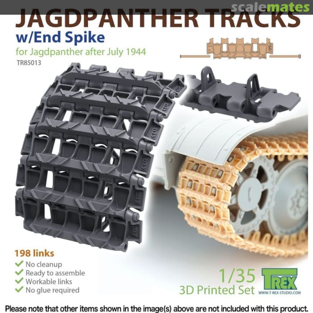 Boxart Tracks for Jagdpanther (with End Spikes) TR85013 T-Rex Studio Boxart Tracks for Jagdpanther (with End Spikes) TR85013 T-Rex Studio
