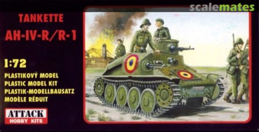Boxart Tankette AH-IV-R/R-1 72827 Attack Hobby Kits