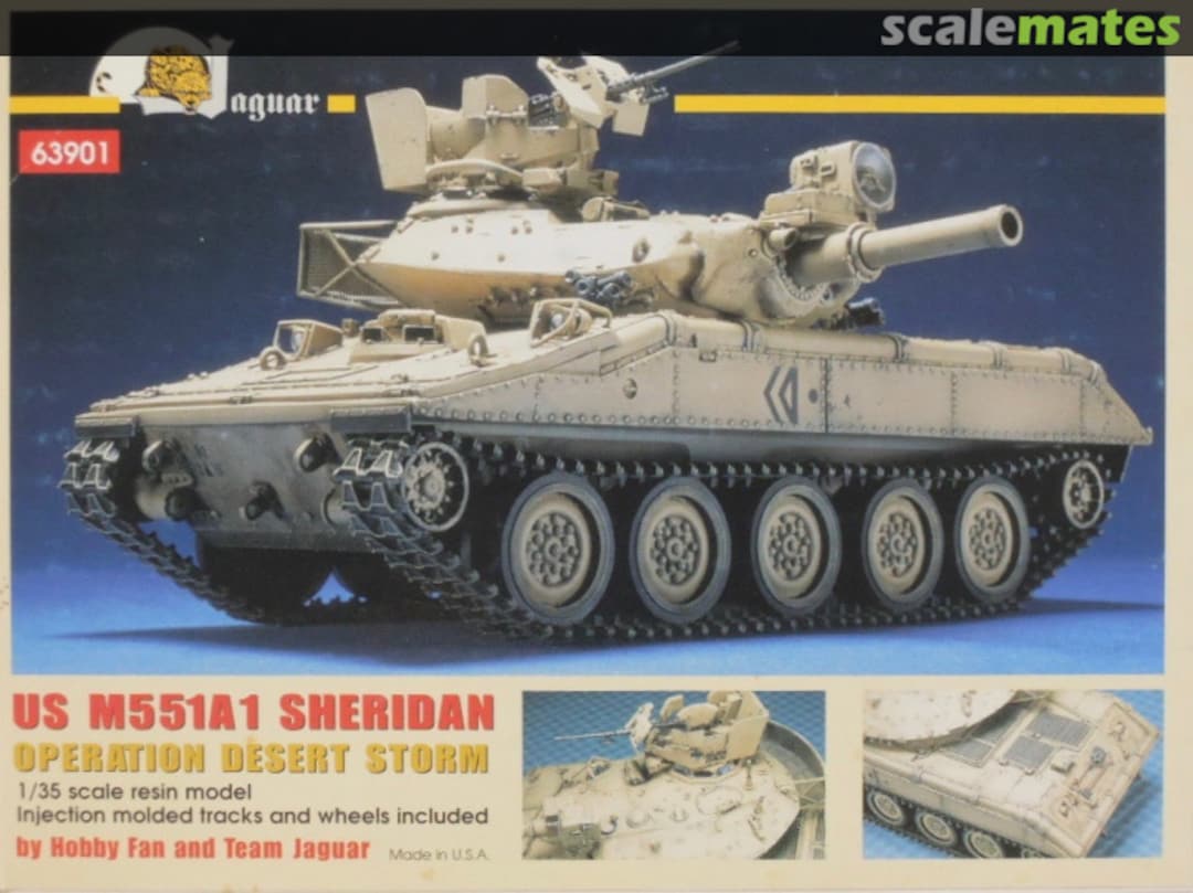 Boxart US M551A1 Sheridan Operation Desert Storm 63901 Jaguar Boxart US M551A1 Sheridan Operation Desert Storm 63901 Jaguar