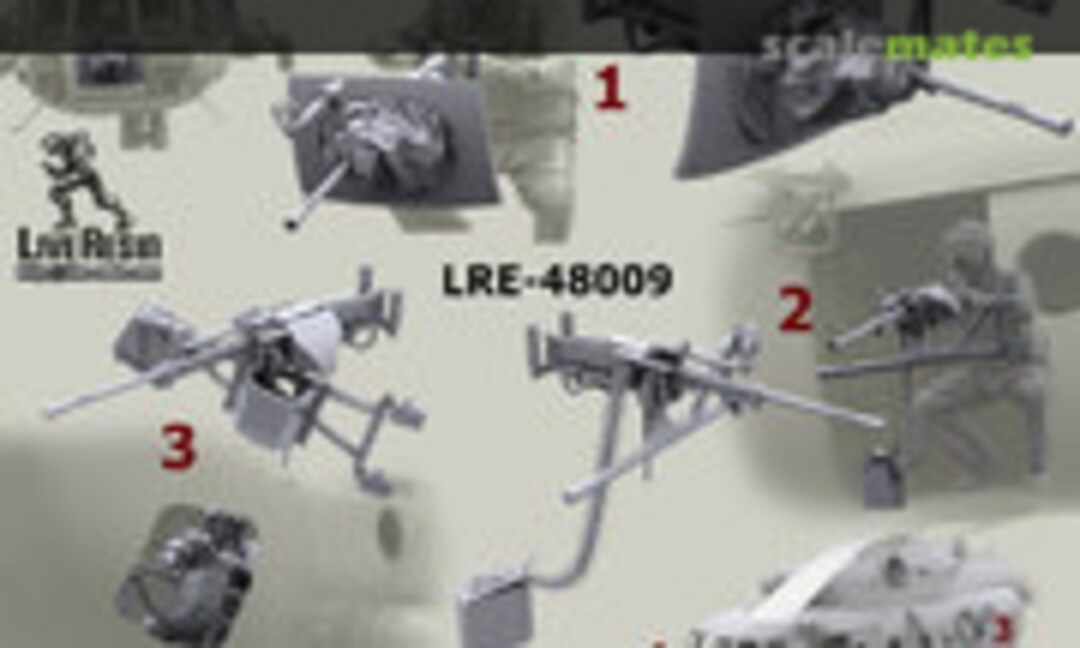 1:48 PKT Machine Gun - Nose / Door / Ramp (Live Resin LRE-48009) LRE-48009