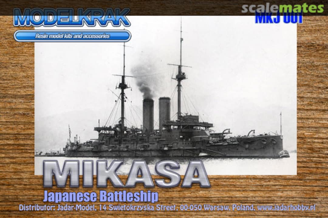 Boxart Mikasa Japanese Battleship Mks - J 001 Modelkrak