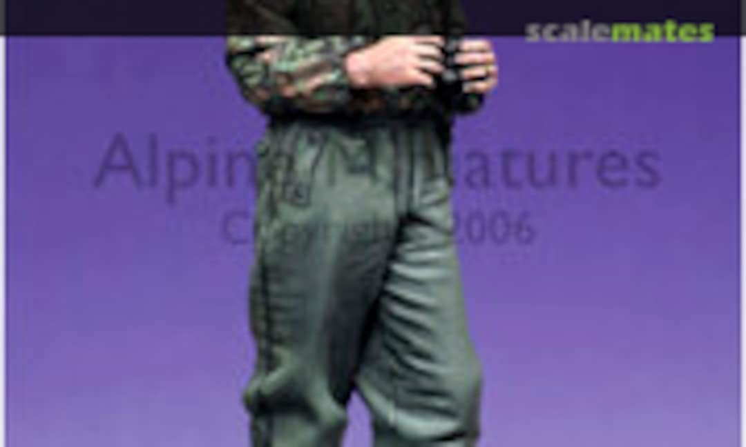 1:35 SS Panzer Recon Officer (Alpine Miniatures 35042) 35042