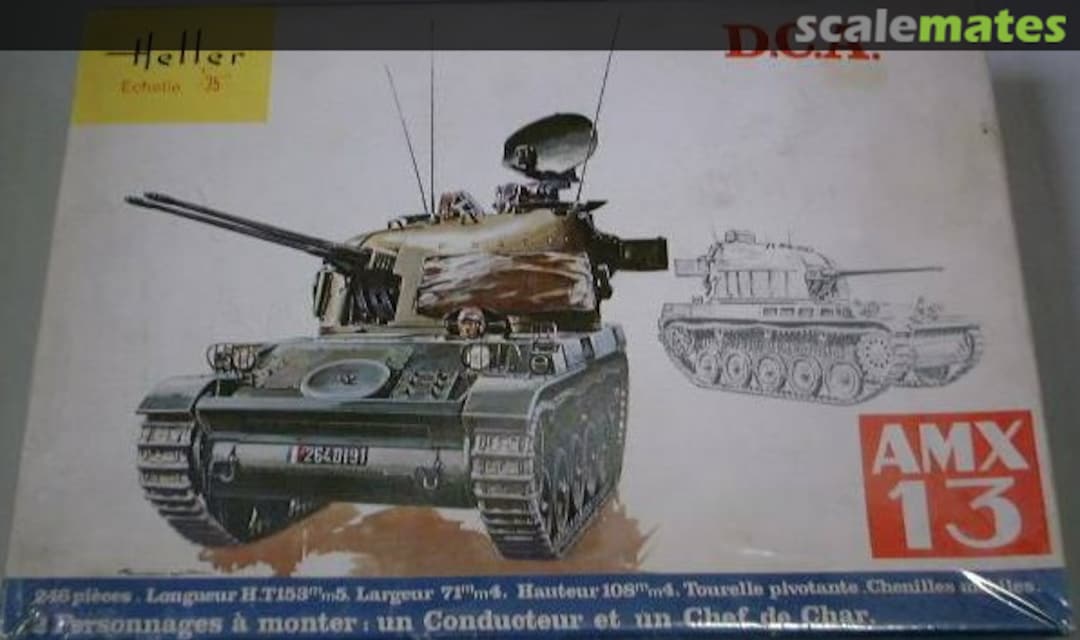 Boxart AMX 13 D.C.A. 783 Heller Boxart AMX 13 D.C.A. 783 Heller