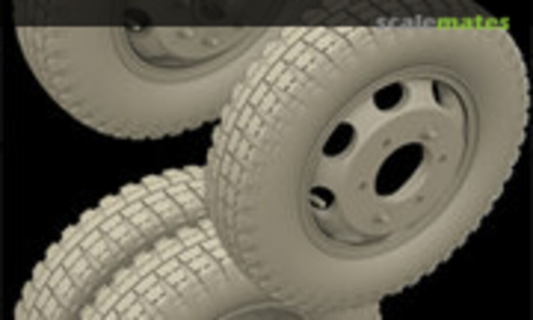 1:35 Mercedes L3000 wheels with spare (Hussar Productions 35069) 35069
