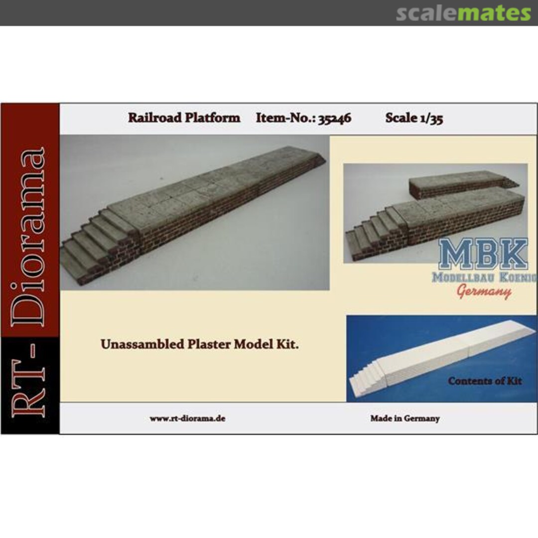 Boxart Railroad Platform 35246 RT-Diorama Boxart Railroad Platform 35246 RT-Diorama