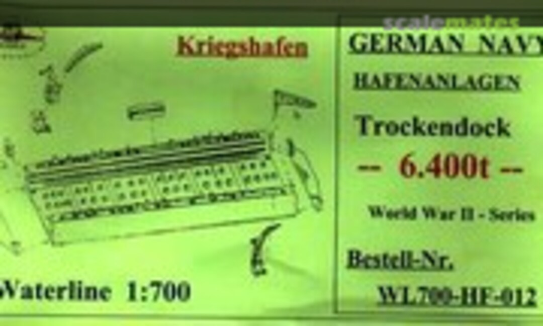 Trockendock 6400 t (HP-Models WL700-HF-012)