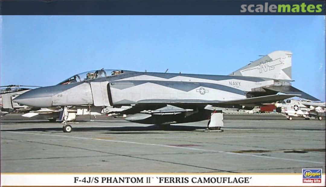 Boxart F-4J/S Phantom II `Ferris Camouflage´ 00911 Hasegawa Boxart F-4J/S Phantom II `Ferris Camouflage´ 00911 Hasegawa