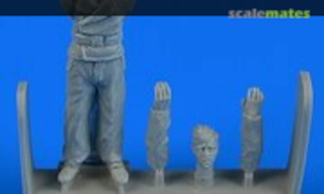 1:48 German WWII Tank crew - Trooper B (Aerobonus 480 184) 480 184