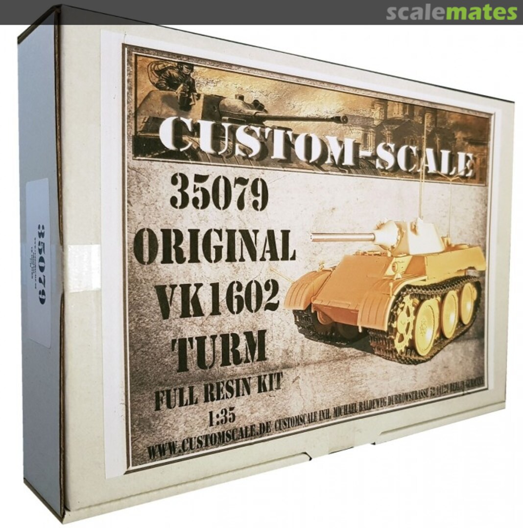 Boxart VK16.02 Turm Conversion Kit 35079 Custom-Scale
