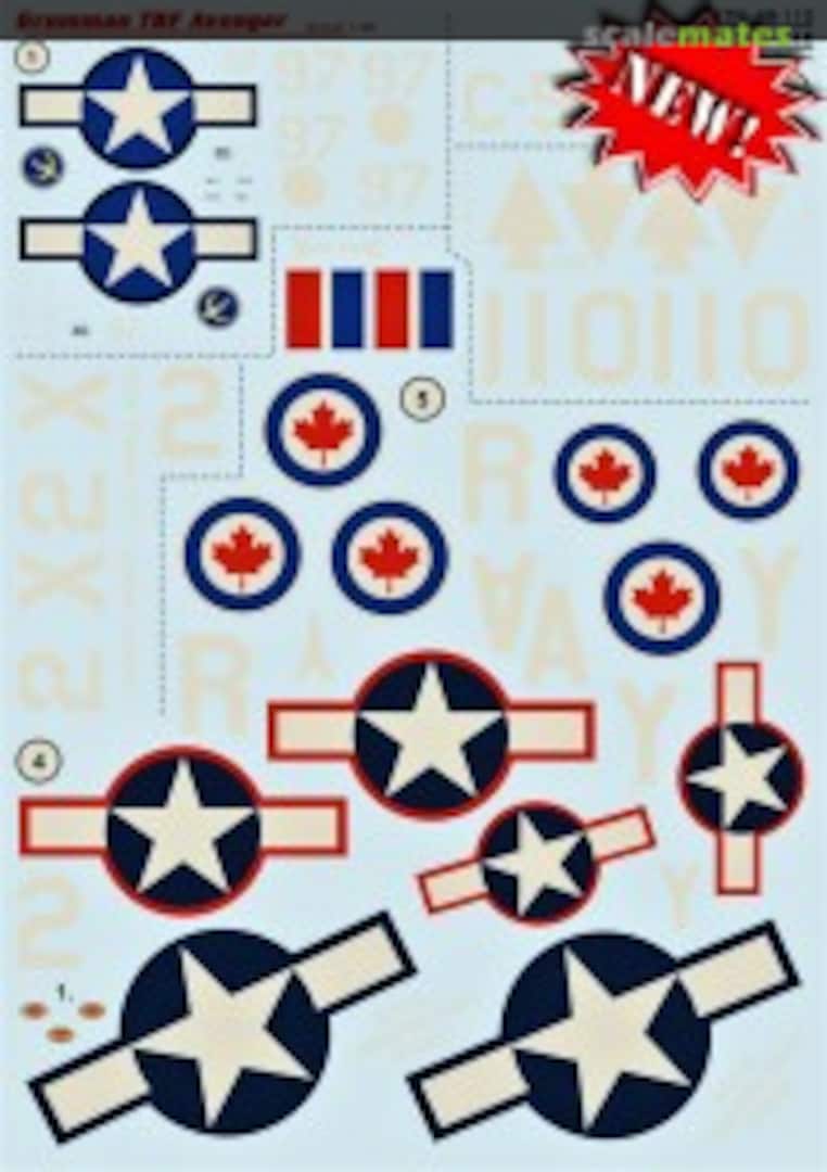 Boxart Grumman TBF Avenger 48-110 Print Scale Boxart Grumman TBF Avenger 48-110 Print Scale