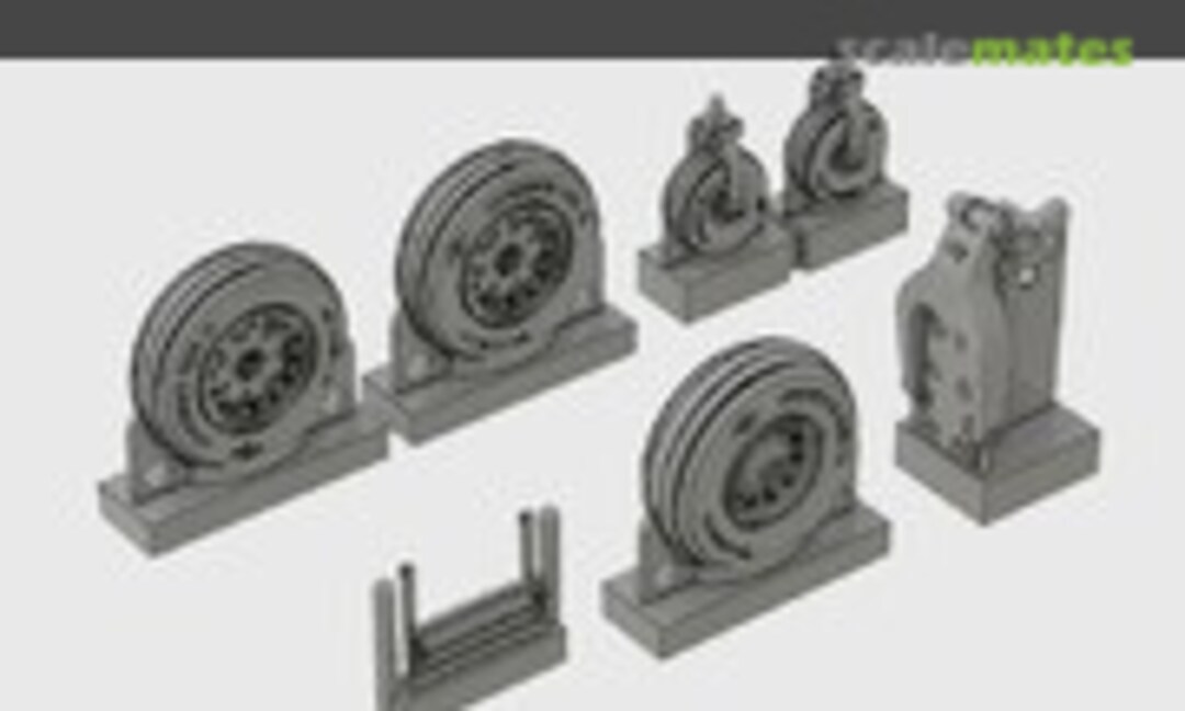 1:72 AV-8B Harrier Wheels (Attack Squadron 72126) 72126