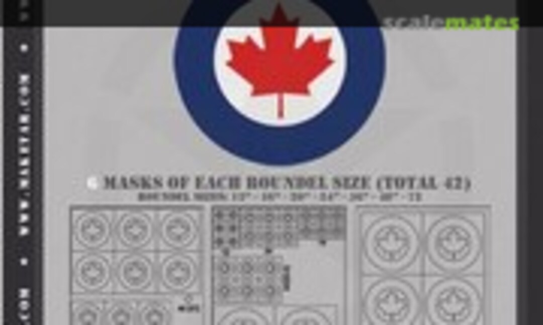 1:32 CAF Roundels - Standard - Canadian Air Force (Maketar MM32023K) MM32023K