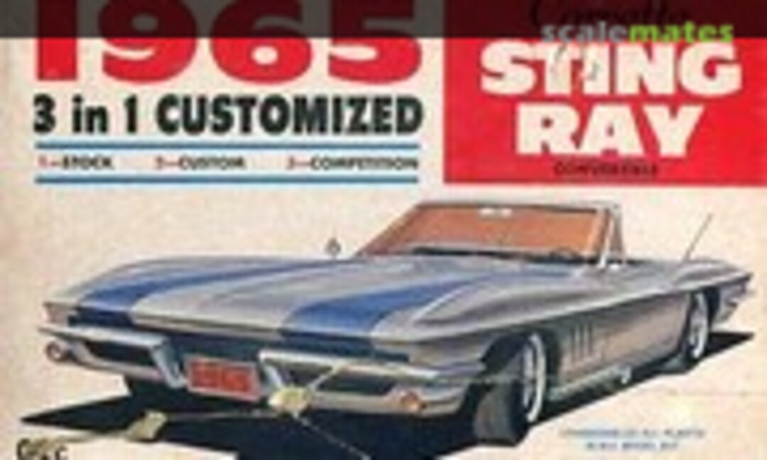 1:24 1965 Corvette Sting Ray Convertible (Palmer Plastics 6514)