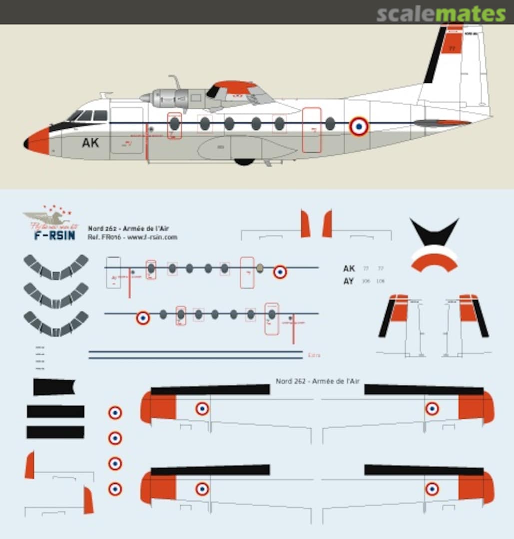 Boxart Nord 262D-51 FR14016 F-RSIN Boxart Nord 262D-51 FR14016 F-RSIN