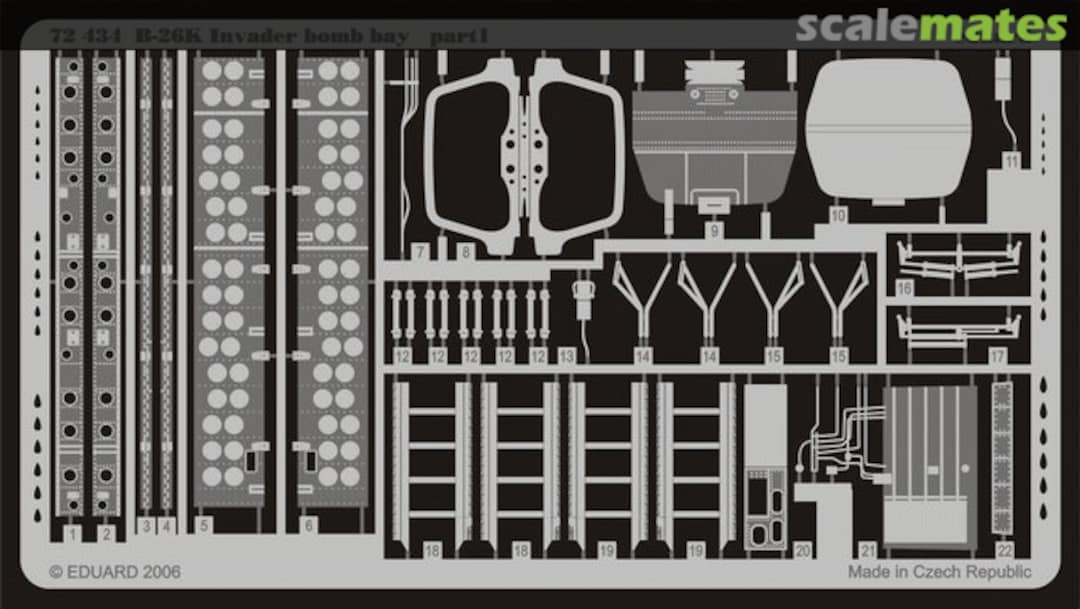 Boxart B-26C/K bomb bay 72434 Eduard Boxart B-26C/K bomb bay 72434 Eduard