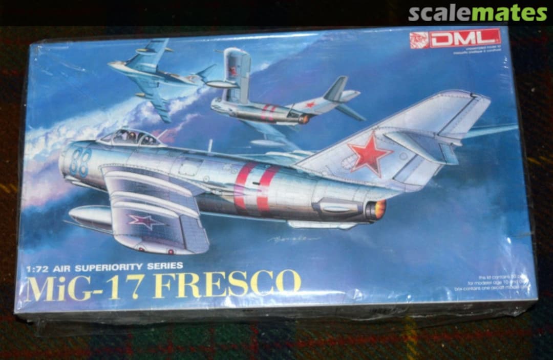 Boxart MiG-17 Fresco 2512 DML Boxart MiG-17 Fresco 2512 DML