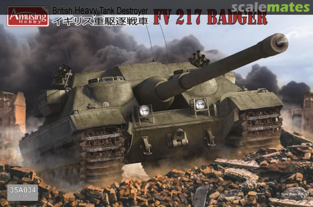 Boxart FV 217 Badger 35A034 Amusing Hobby