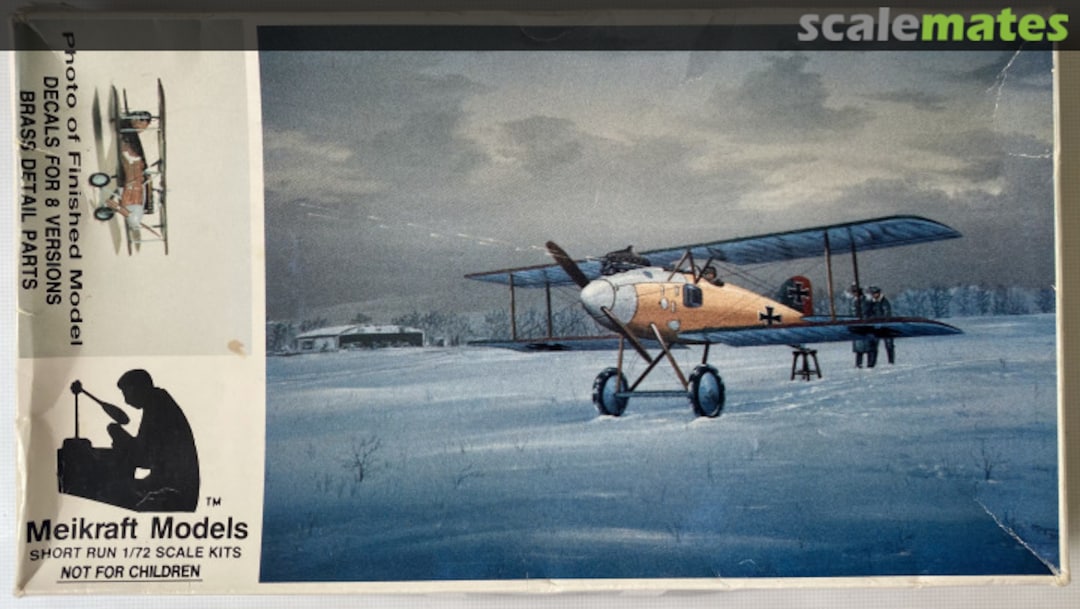 Boxart Albatros D.I/D.II & Oeffag Unknown Meikraft Models