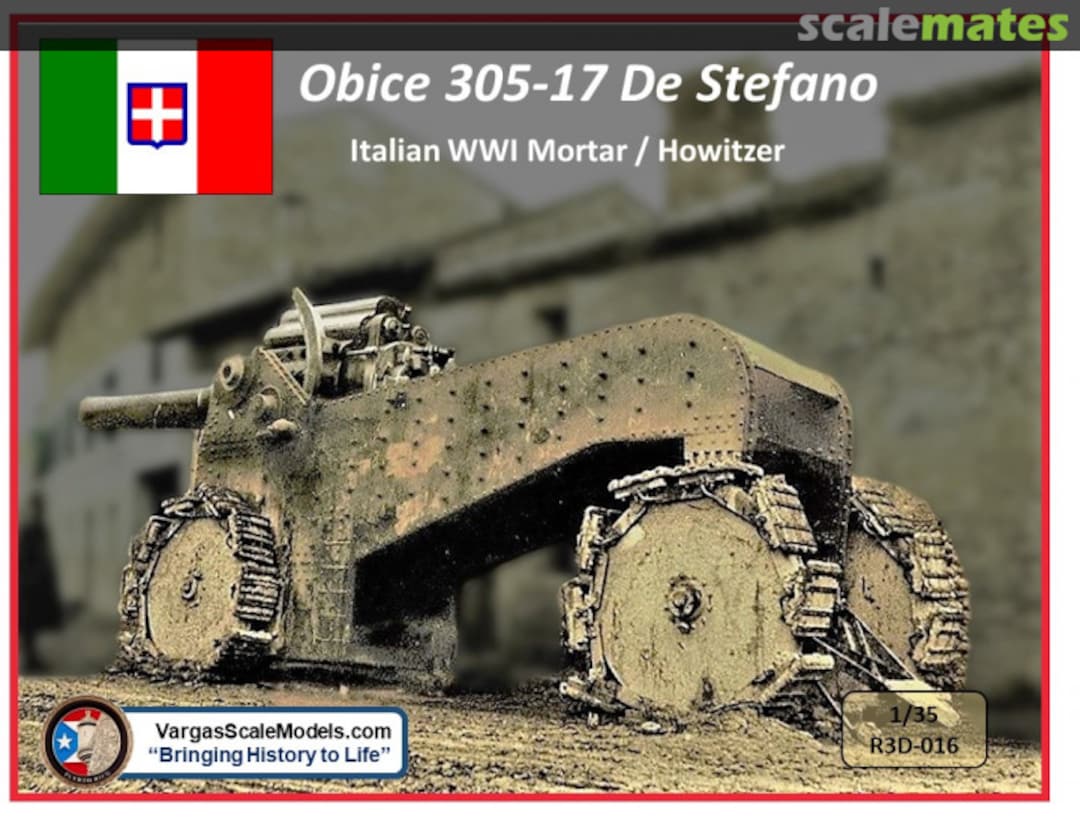 Boxart Obice da 305/17 De Stefano R3D-35-016 Vargas Scale Models Boxart Obice da 305/17 De Stefano R3D-35-016 Vargas Scale Models