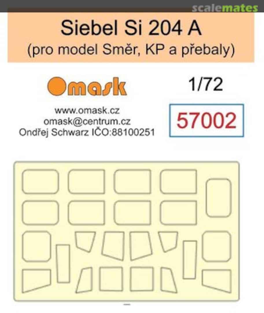 Boxart Siebel Si 204A 57002 Omask Boxart Siebel Si 204A 57002 Omask