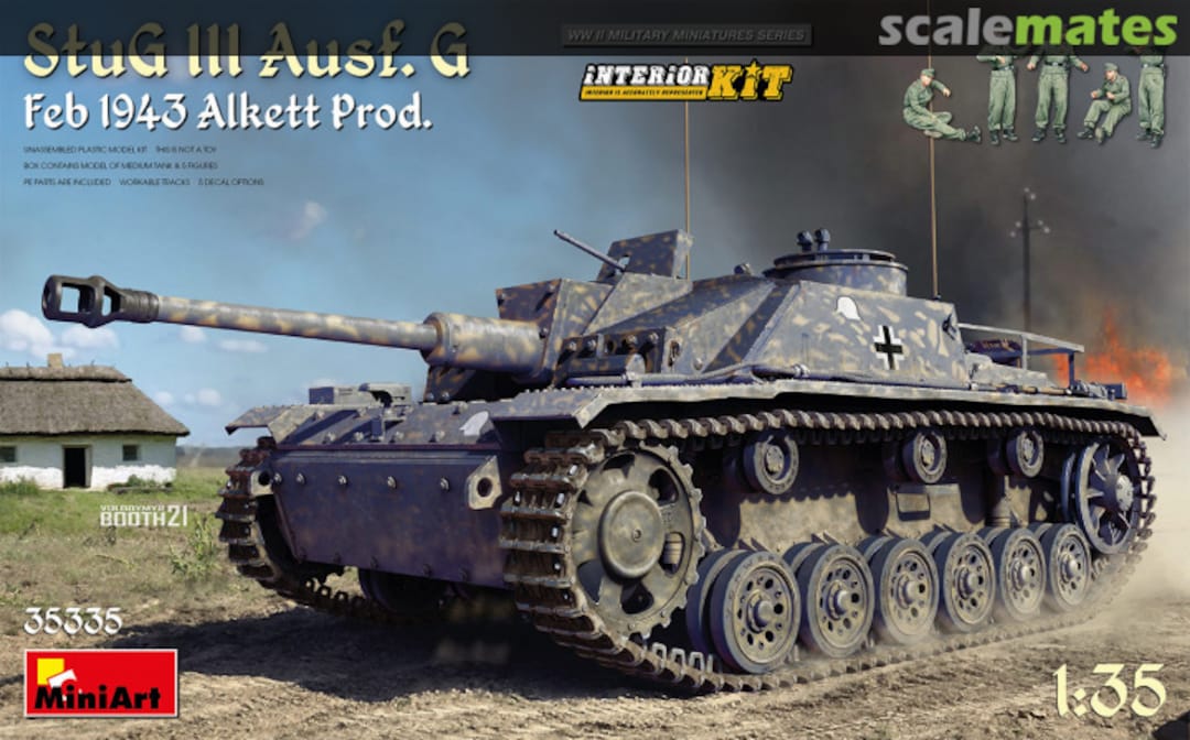 Boxart StuG III Ausf. G 35335 MiniArt Boxart StuG III Ausf. G 35335 MiniArt