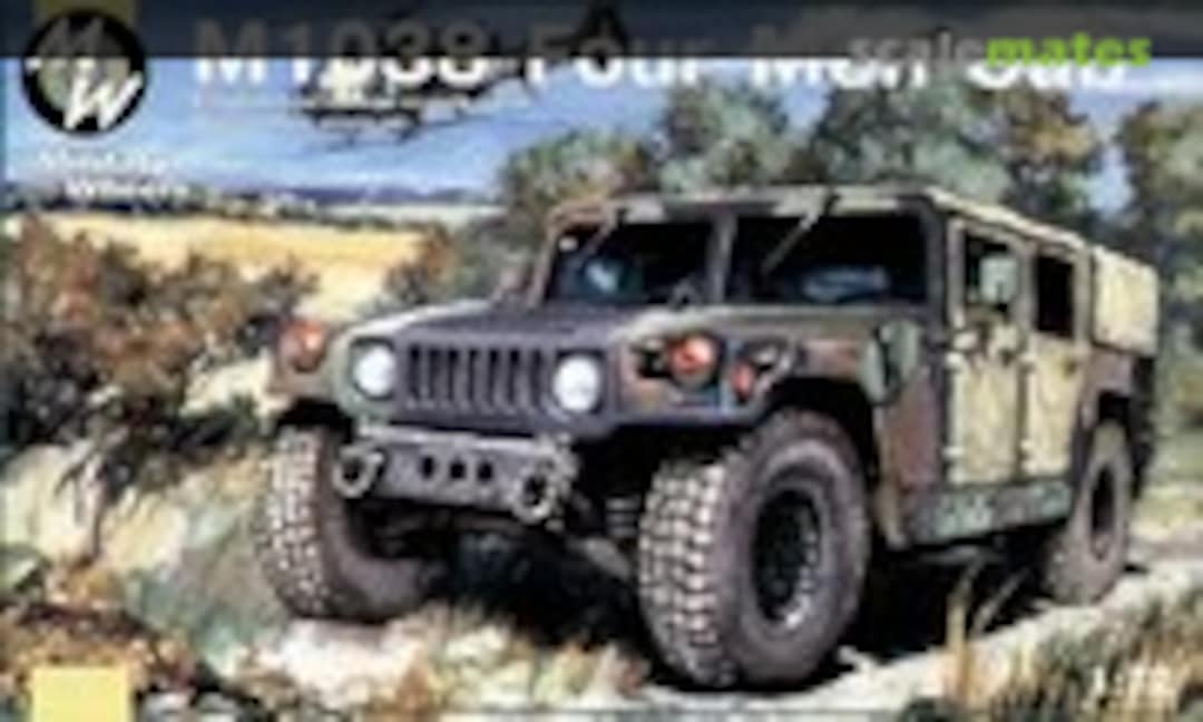 1:72 M1038 Four Men Cab (Military Wheels 7217)