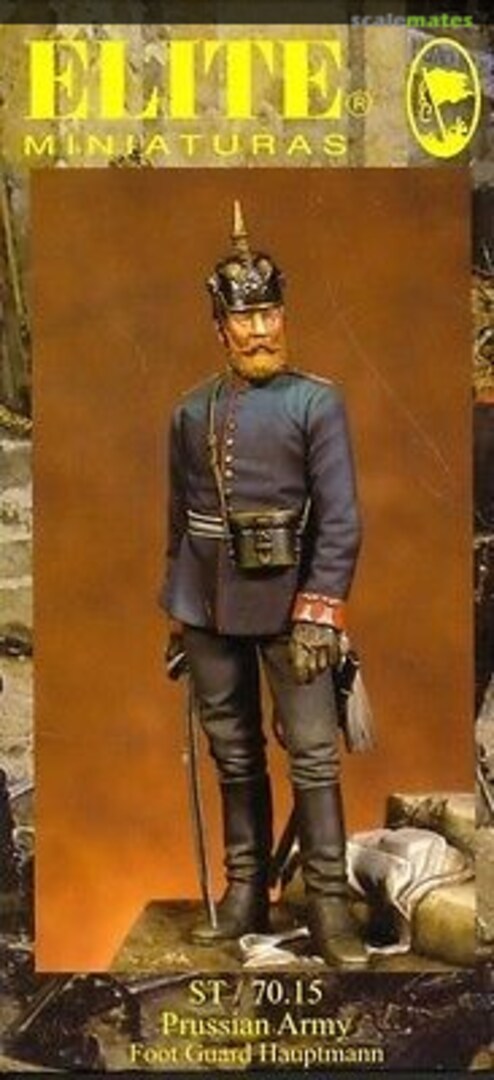 Boxart Hauptmann, Foot Guards, Prussian Army ST/70.15 ELITE miniaturas Boxart Hauptmann, Foot Guards, Prussian Army ST/70.15 ELITE miniaturas