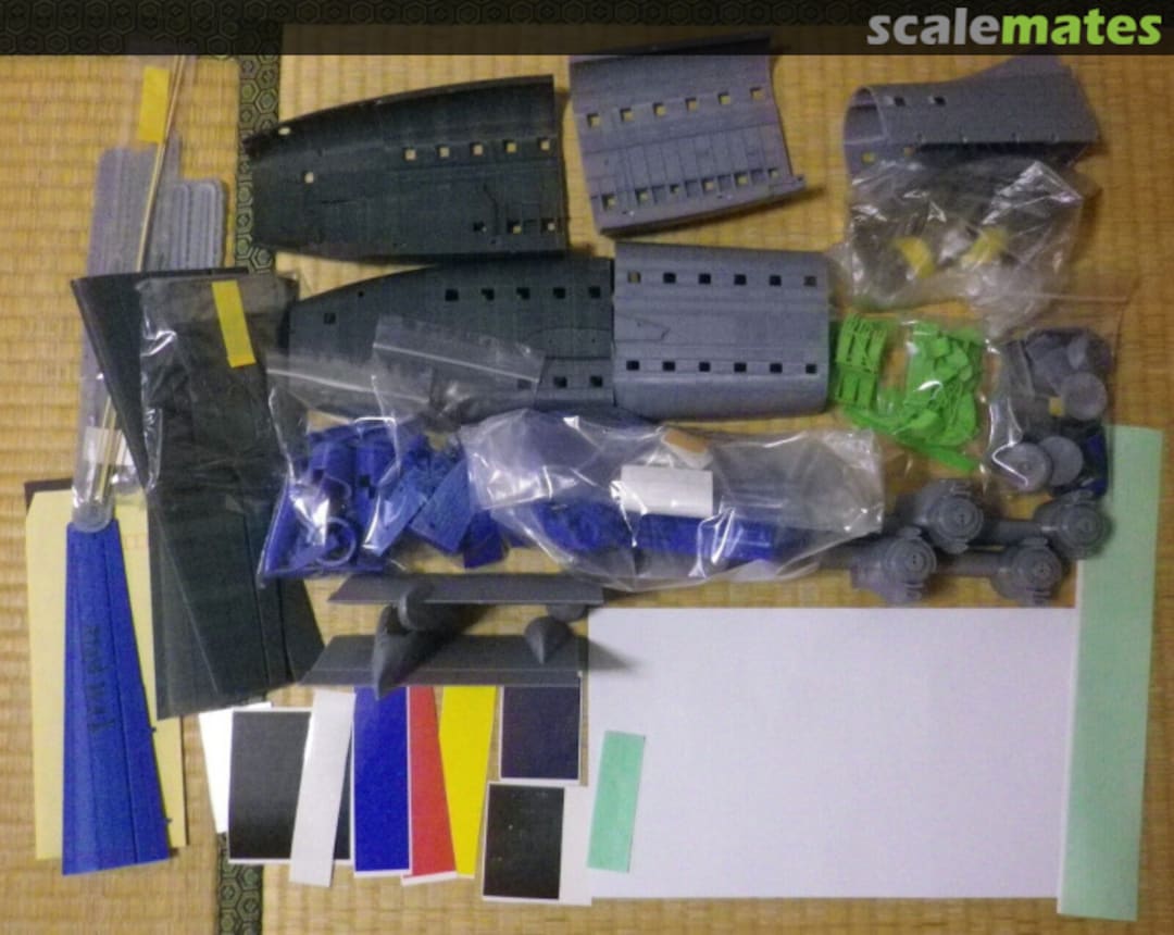 Contents Breguet Br.765 Sahara None One Man MODEL Contents Breguet Br.765 Sahara None One Man MODEL