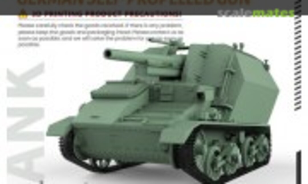 1:72 10.5 cm leFH 16 Geschützwagen Mk VI 736 (e) (SSMODEL 72576) 72576