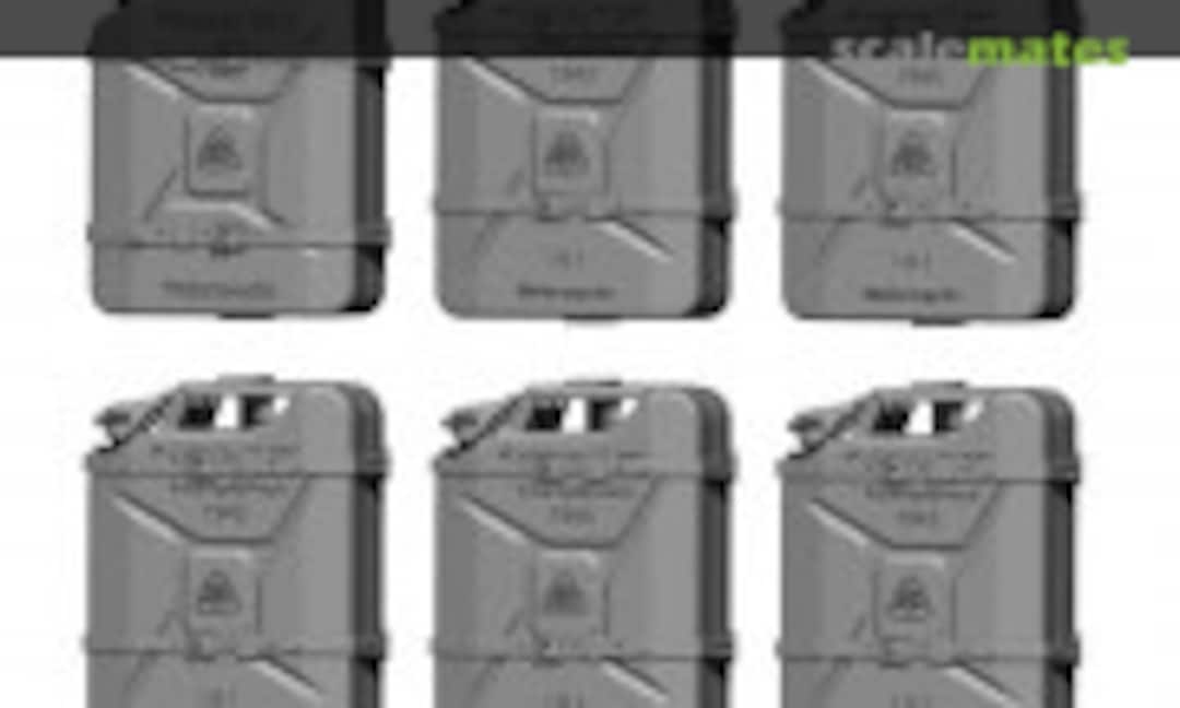 1:16 Stowed Jerrycan Racks type B Sd.kfz. 234/2 (SOL MM746) MM746