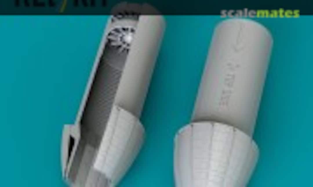 1:48 F/A-18 Super Hornet type 1 exhaust nozzles (3D Printed) (ResKit RSU48-0520) RSU48-0520