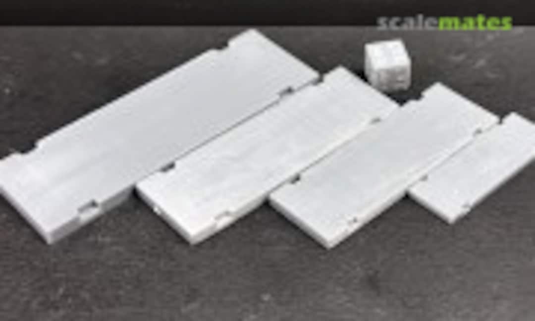 1:25 Concrete road slab 1x2m - type 1 (EMP3d 25120813-20) 25120813-20