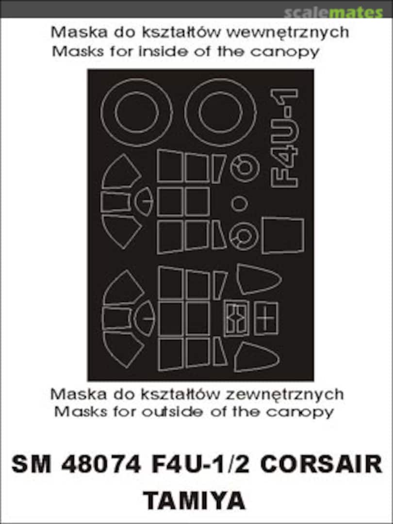 Boxart Vought F4U-1 Corsair SM48074 Montex Boxart Vought F4U-1 Corsair SM48074 Montex