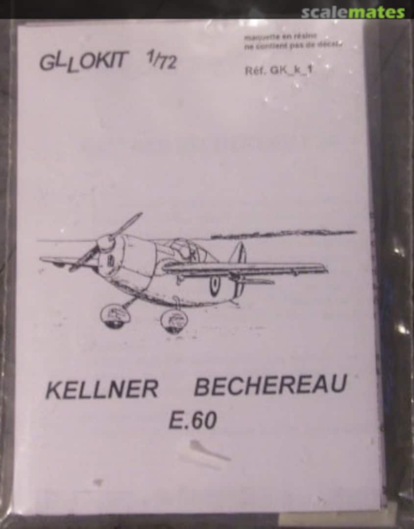 Boxart Kellner-Béchereau E.60 GK_k_1 GLLOKIT