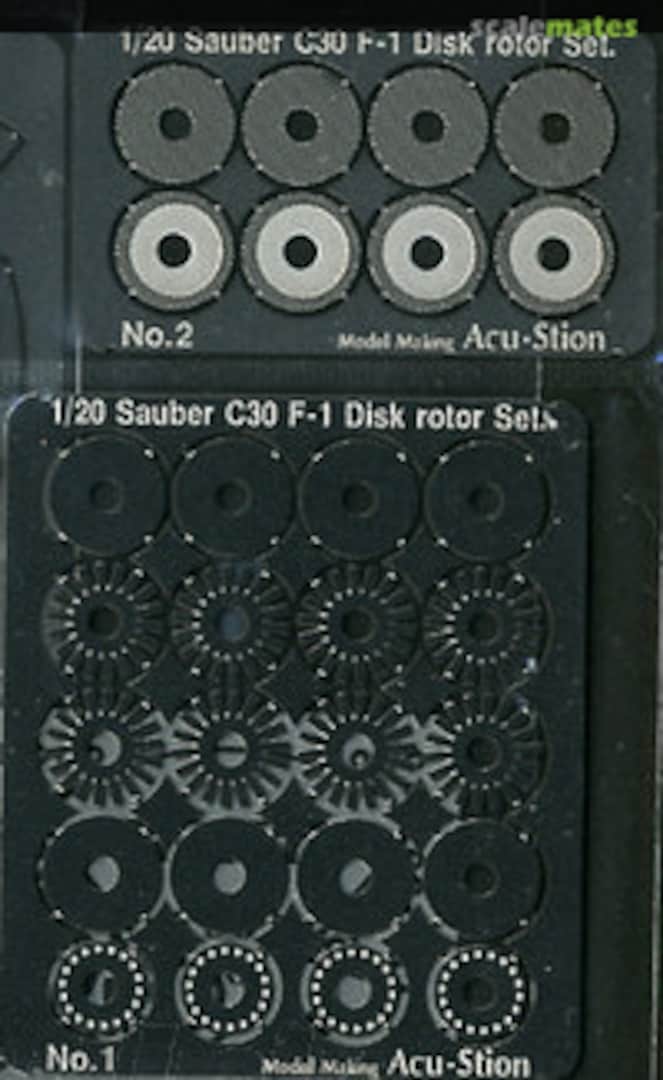 Boxart Sauber C30 Disk Rotor Set ACS9491 Acu-Stion Boxart Sauber C30 Disk Rotor Set ACS9491 Acu-Stion