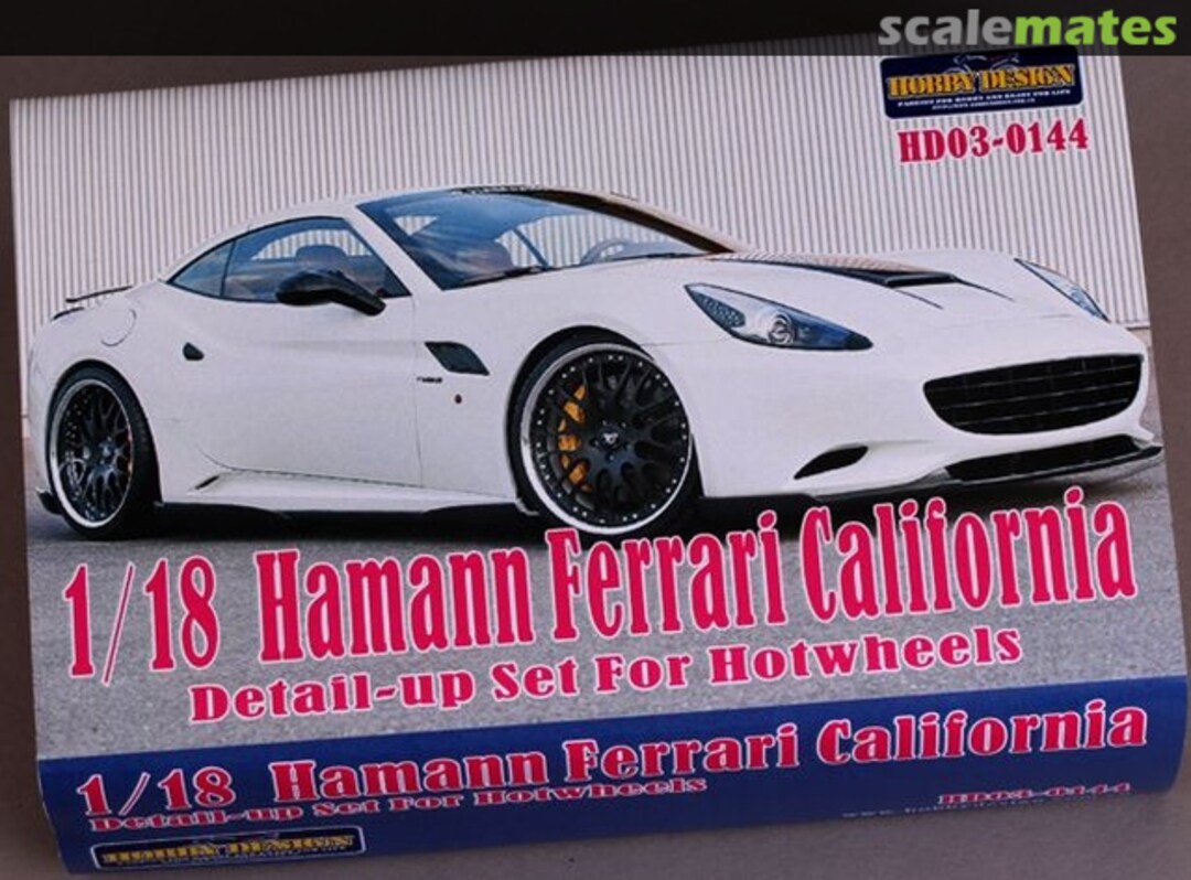 Boxart Hamann Ferrari California Detail-Up Set HD03-0144 Hobby Design Boxart Hamann Ferrari California Detail-Up Set HD03-0144 Hobby Design