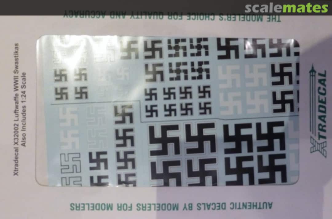 Boxart Luftwaffe Swastikas X32002 Xtradecal