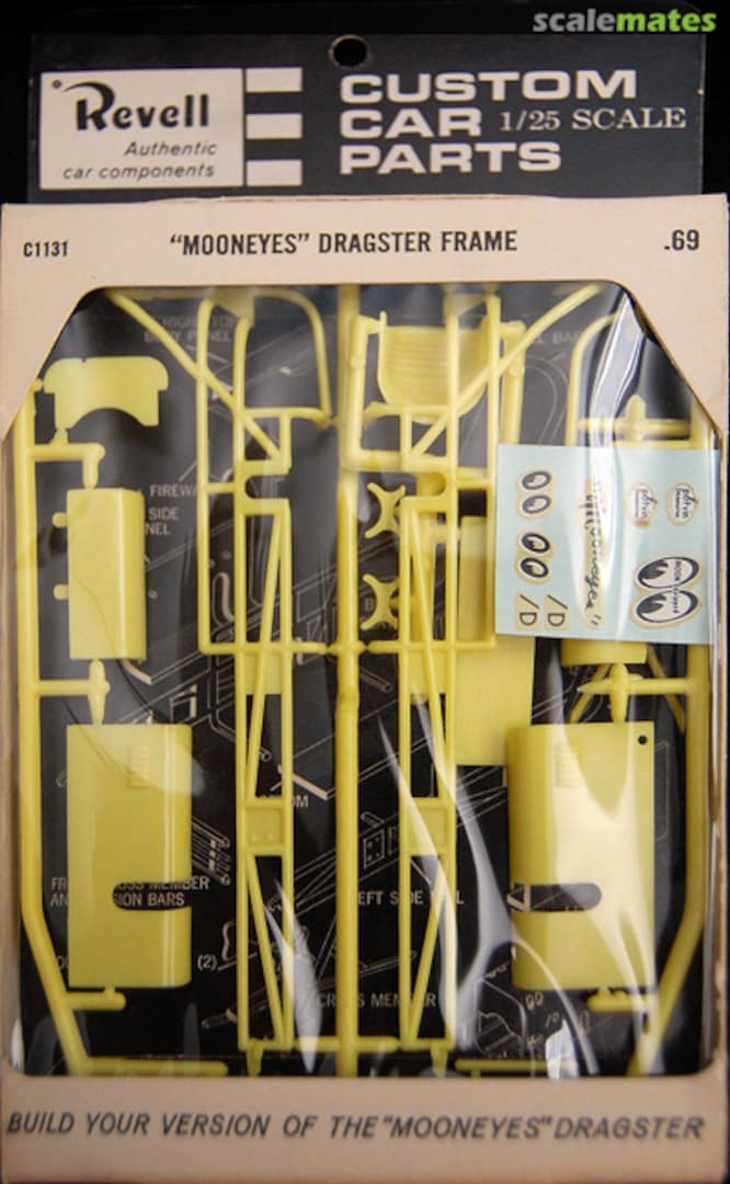 Boxart "Mooneyes" Dragster Frame C1131 Revell Boxart "Mooneyes" Dragster Frame C1131 Revell