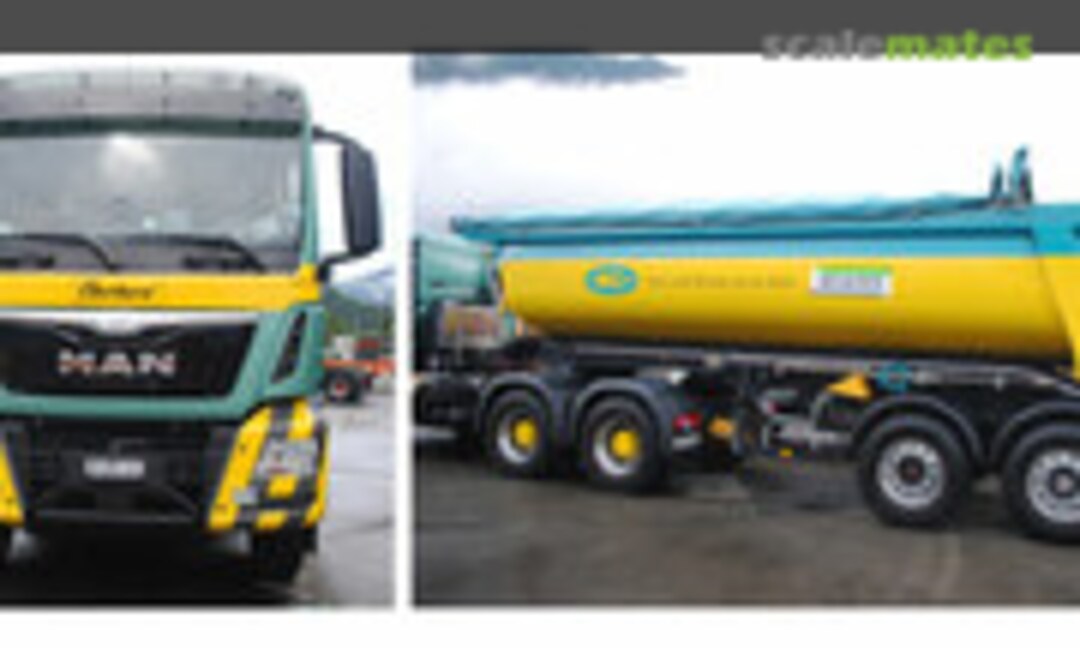 MAN TGS M Rundmulden-Sattelzug "Eberhard" (CH) (Herpa 926010)