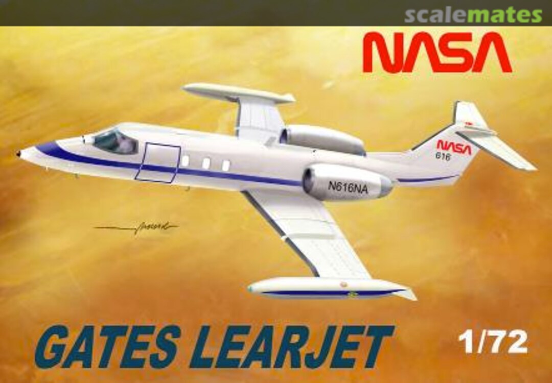 Boxart Gates Learjet 35A NASA GP.085 MACH 2 Boxart Gates Learjet 35A NASA GP.085 MACH 2
