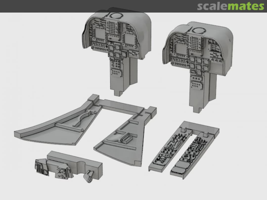 Boxart AV-8B Cockpit Upgrade 72132 Attack Squadron Boxart AV-8B Cockpit Upgrade 72132 Attack Squadron