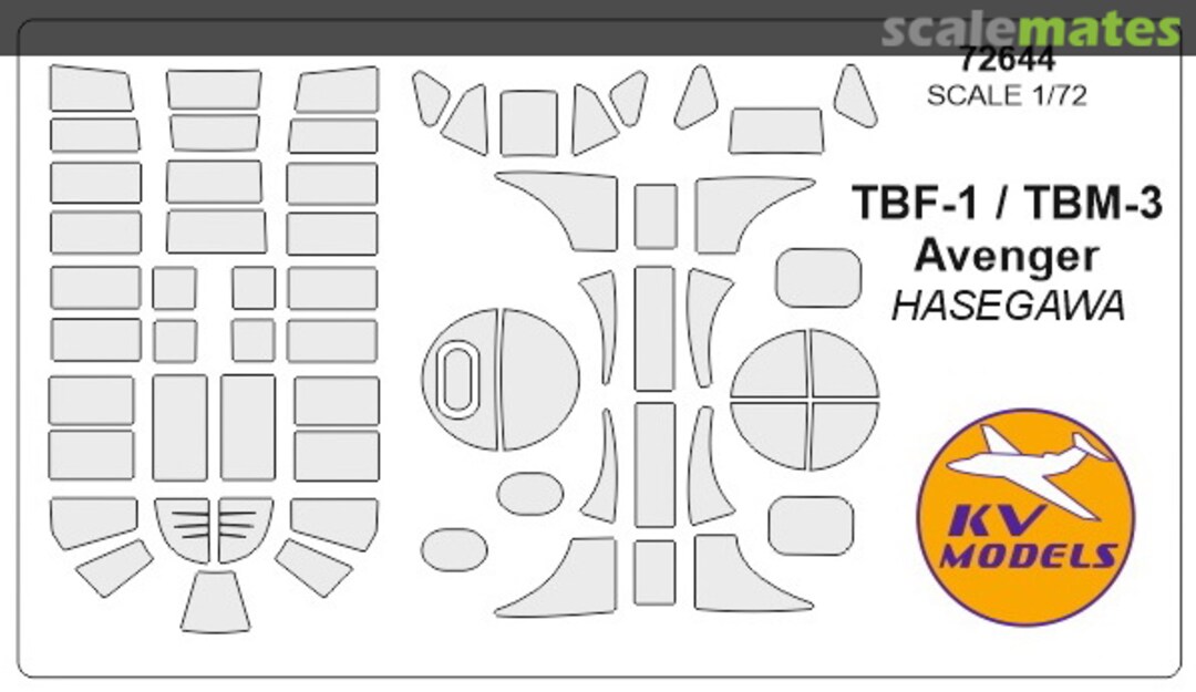 Boxart TBF-1/TBM AVENGER 72644 KV Models Boxart TBF-1/TBM AVENGER 72644 KV Models